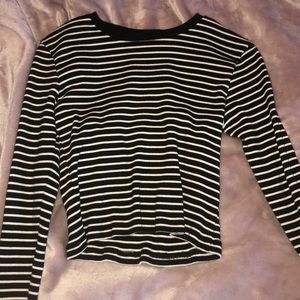 striped long sleeve brandy melville